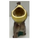 Vintage MCM Royal Copley Elephant Planter 4" x 7" x 7 3/4"