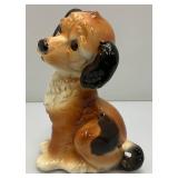 Vintage MCM Royal Copley 8 1/2" Tall Brown Spaniel Puppy Figurine