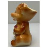 Vintage MCM Royal Copley Banjo Bear Planter 7"