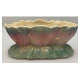 Vintage MCM Royal Copley Floral Pastel Planter 3" x 3 1/4" x 7"