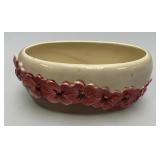 Vintage MCM Royal Copley Pink Dogwood Planter 3 1/2" x 8 1/4"