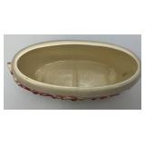 Vintage MCM Royal Copley Pink Dogwood Planter 3 1/2" x 8 1/4"