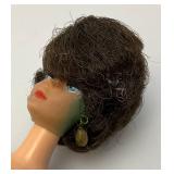1958 Barbie Brunette Bubble Cut Doll In Original Box