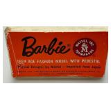 1958 Barbie Brunette Bubble Cut Doll In Original Box