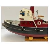Vintage Tugboat Model Rc Boat (Boat Only) 30"