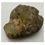 Two Large Agates Biggest Is 2 1/2" x 4" x 4"