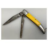 Misc. Collection Of Vintage Knives Including Colonial, Purina Advertisement And More