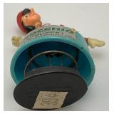 Group Of Misc. Mini Toy Puppets Including Jiminy Cricket And more