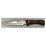 Precision Hollow Ground Hunting Knife Made In Japan With Sheath 5 3/4" Blade