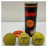 Misc. Vintage Tennis Balls in Misc. Original Tins Including Penn, Spalding And Wilson