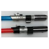Two Vintage Collectible STAR WARS Lightsabers