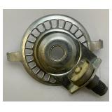 Misc. Vintage Collectibles IncludingBycycle Speedometer, Automobile License Plate Reflectors, Scottie Dog Head Wall hanging And more