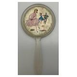 Misc. Vintage Collectibles IncludingBycycle Speedometer, Automobile License Plate Reflectors, Scottie Dog Head Wall hanging And more