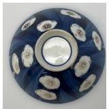 Vintage Japanese Blue & White Porcelain Rice Bowl