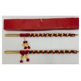 Vintage Collectible Bullfighting Sticks In Original Box