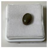3/8" Oval Labradorite In Protective Case