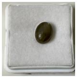 3/8" Oval Labradorite In Protective Case
