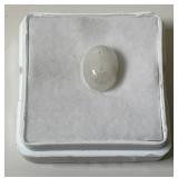 3/8" Oval Moonstone In Protective Case