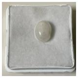 3/8" Oval Moonstone In Protective Case