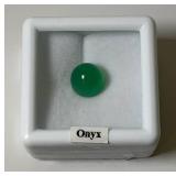 1/4" Round Oyx In Protective Case