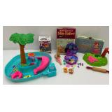 Misc. Vintage Toys Including Polly Pockets And More
