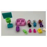Misc. Vintage Toys Including Polly Pockets And More