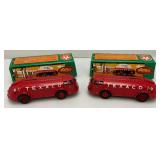 Two TEXACO Dooodle Bug Banks (New Old Stock)