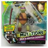 2015 Playmates TMNT Mutations Mix & Match Donnie Action Figure (New On Card)