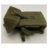 US Vietnam Era Double Magazine Pouch M1956 August 1960 Marked