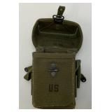 US Vietnam Era Double Magazine Pouch M1956 August 1960 Marked