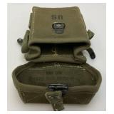 US Vietnam Era Double Magazine Pouch M1956 August 1960 Marked