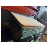 Heavy Duty Pallet Racking / Warehouse Shelving – Wire & Wood Decking Included