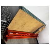 Pallet Racking / Industrial Shelving – 8’ Tall with Wood Decking Set #2