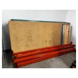 Pallet Racking / Industrial Shelving – 8’ Tall with Wood Decking Set #2