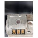 Antique Dime Slot Machine With Bell-Fruit Gum Reels