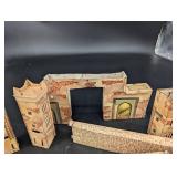 Cardboard Castle Building Set (Lot of 10)