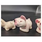 Ceramic Pig Figurines (Lot of 3)