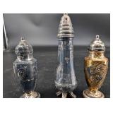 Silverplate Salt and Pepper Shakers (Lot of 3)