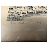 Framed Rome Basilica Di San Pietro Architectural Print