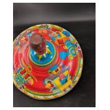 Vintage Ohio Art Tin Spinning Top Toy