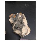 Mixed Mineral Specimen Lot With Storage Box