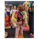 Handmade Cloth Doll Mixed Lot (7)