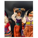 Handmade Cloth Doll Mixed Lot (7)