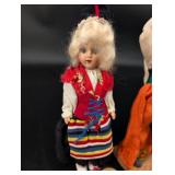 Handmade Cloth Doll Mixed Lot (7)