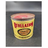 Vintage Revelation Smoking Tobacco Tin Can