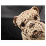 Bulldog Figurine With Collar