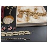 Mixed Lot of Vintage Costume Jewelry With Trifari Boxed Pieces