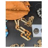 Mixed Lot of Vintage Costume Jewelry With Trifari Boxed Pieces
