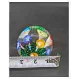 Millefiori Art Glass Paperweight