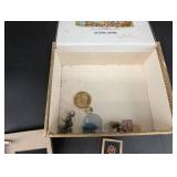 Mixed Lot Vintage Costume Jewelry With Cazadores Box